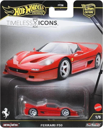 1/64 Hot Wheels Car Culture 2025 Mix 8 Timeless Icons 5 car set