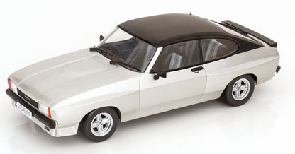 MCG 18349 Ford Capri MK II X-Pack Silver/Matte Black 1975