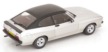 MCG 18349 Ford Capri MK II X-Pack Silver/Matte Black 1975