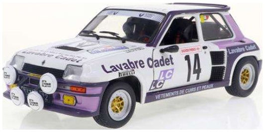 1/18 Renault 5 Turbo White #14 Auriol/Nouaille Rallye Lyon Charbonniere 1983 - 1801313