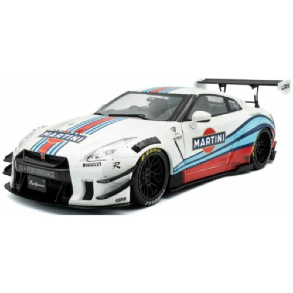 1/18 - NISSAN GTR (R35) WITH LIBERTY WALK BODY KIT 2.0 M 2024 - Solido 1805819