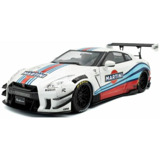 1/18 - NISSAN GTR (R35) WITH LIBERTY WALK BODY KIT 2.0 M 2024 - Solido 1805819