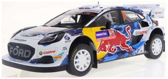 1/18 PUMA RALLY1 TEAM M-SPORT FORD WORLD RALLY TEAM N 16 3rd RALLY SWEDEN 2024 ADRIEN FOURMAUX - ALEXANDRE CORIA - BLUE WHITE - 1809504