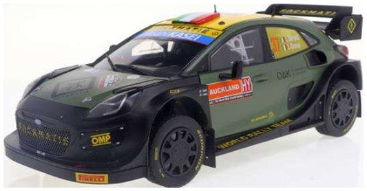 1/18 Ford Puma Rally 1 Black #7 Bertelli Scattolin Rally New Zealand 2022 - 1809505