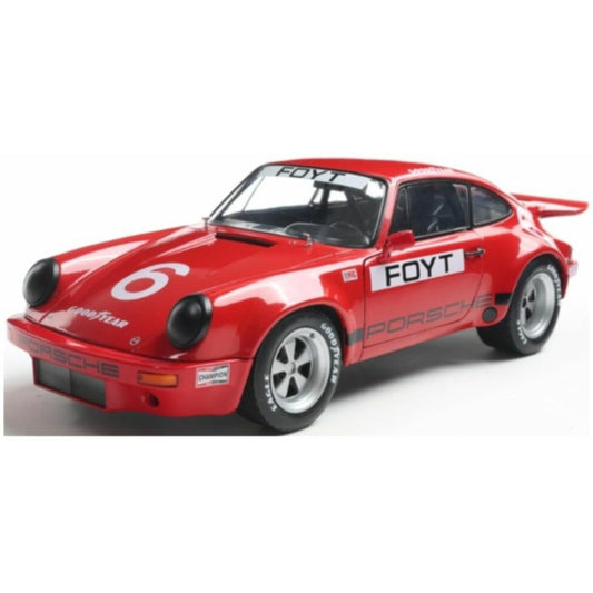 1/18 - PORSCHE 911 IROC RED NO.6 FOYT IROC DAYTONA 1974 - Solido 1810704