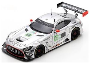 1/64 Mercedes AMG LMGT3 #63 Iron Lynx Le Mans 24H 2025 Grove/Grove/Stolz - Spark - SPA 64S075