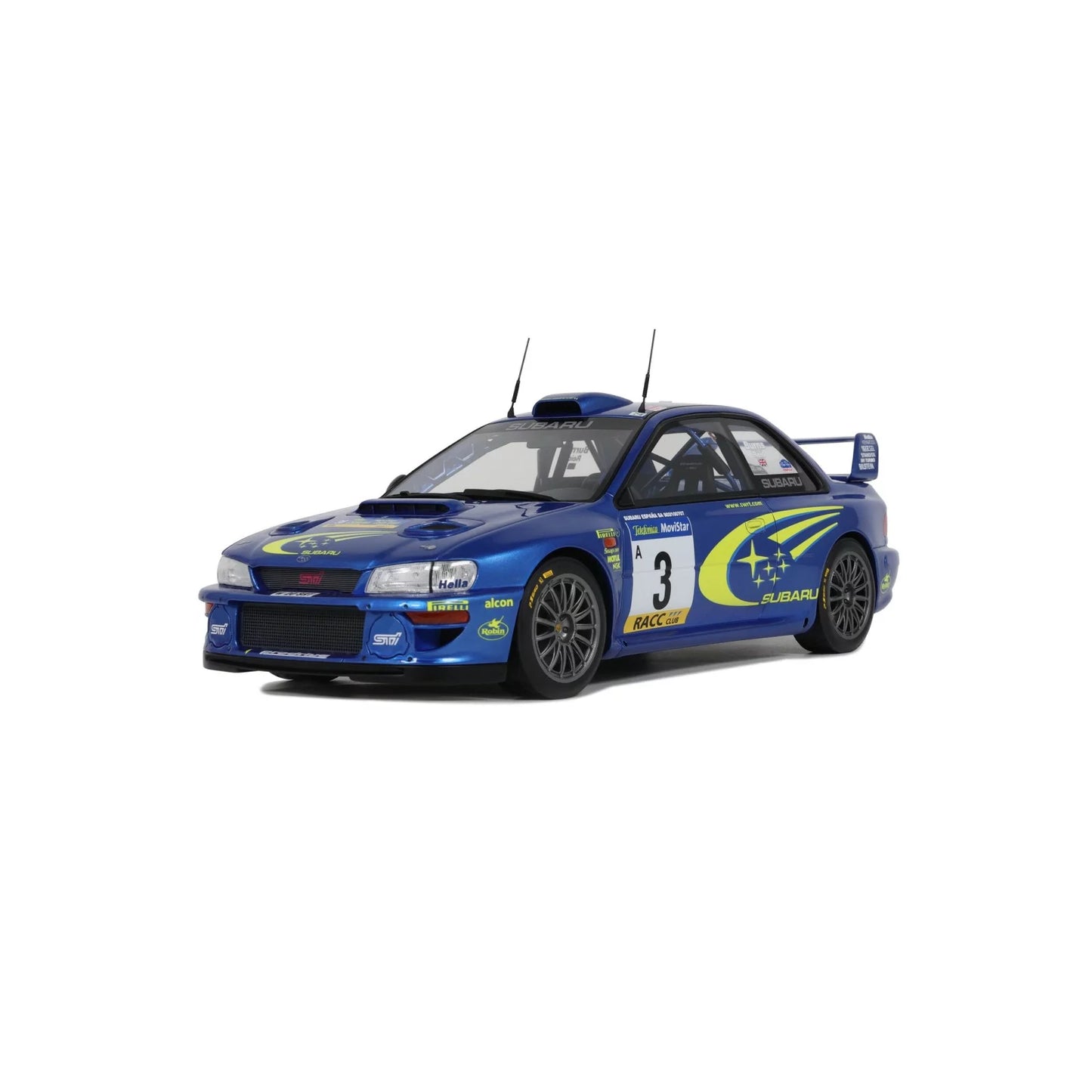 1/18 2000 Subaru Impreza S6 WRC Catalunya - Otto Models - OTT472