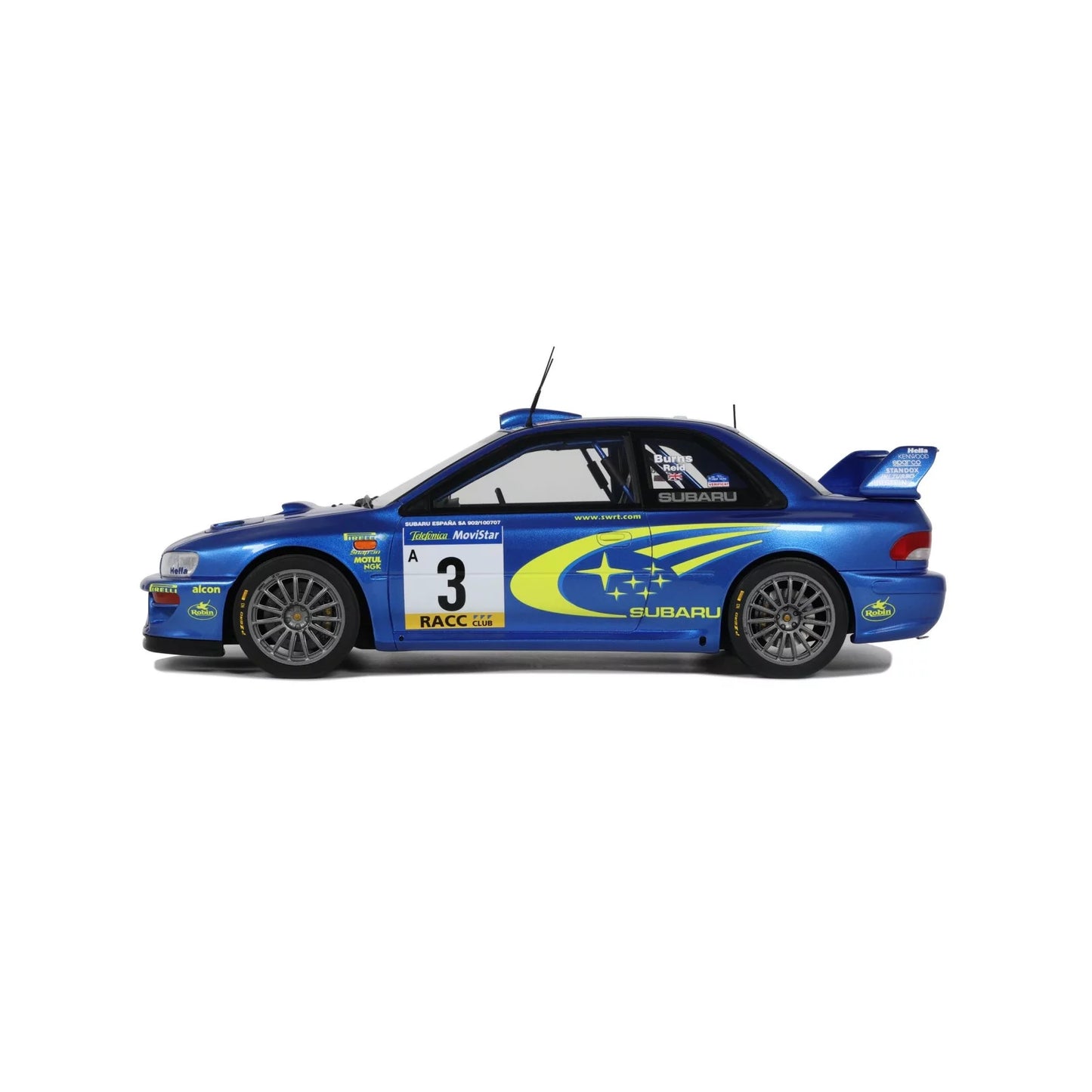 1/18 2000 Subaru Impreza S6 WRC Catalunya - Otto Models - OTT472