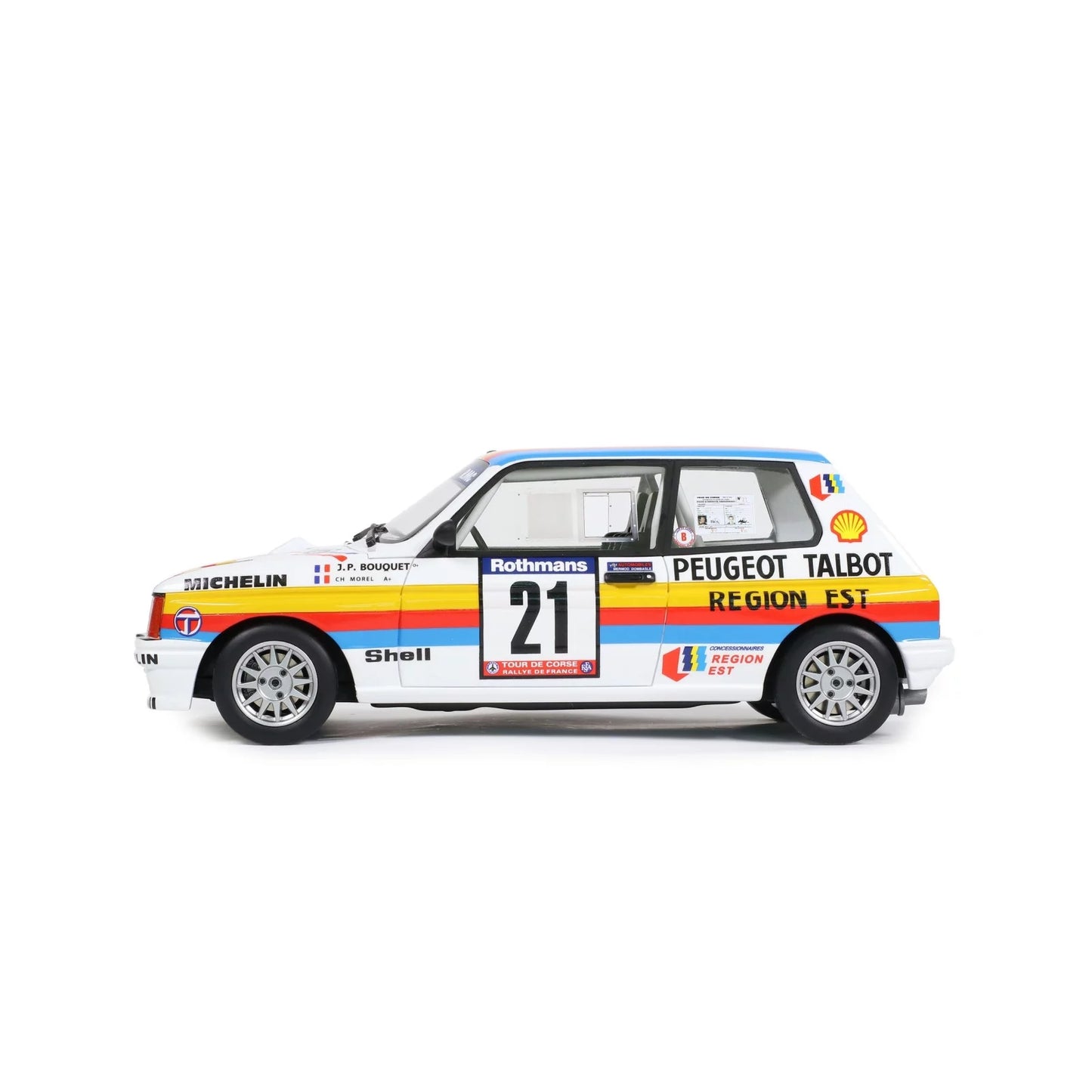 1/18 1985 Talbot Samba Rallye Gr.B Tour de Corse #21 J.P.Bouque