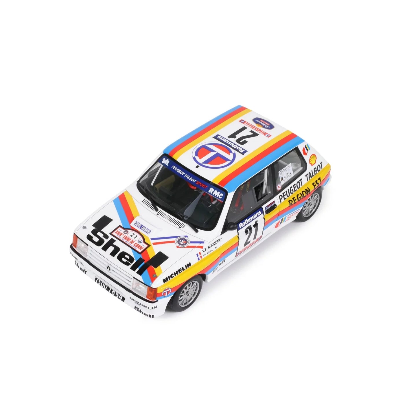 1/18 1985 Talbot Samba Rallye Gr.B Tour de Corse #21 J.P.Bouque