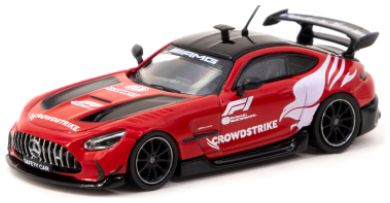 1/64 Mercedes Benz AMG GT Black Series *Safety Car*, red/black - Tarmac Models - TC-T64G042SC