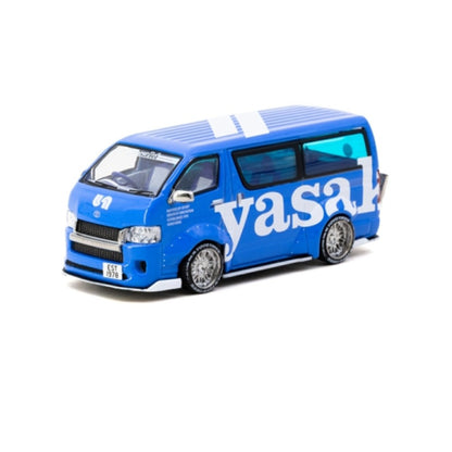 1/64 TOYOTA HIACE WIDEBODY YASAKI - Tarmac Models - T64-038-YAS
