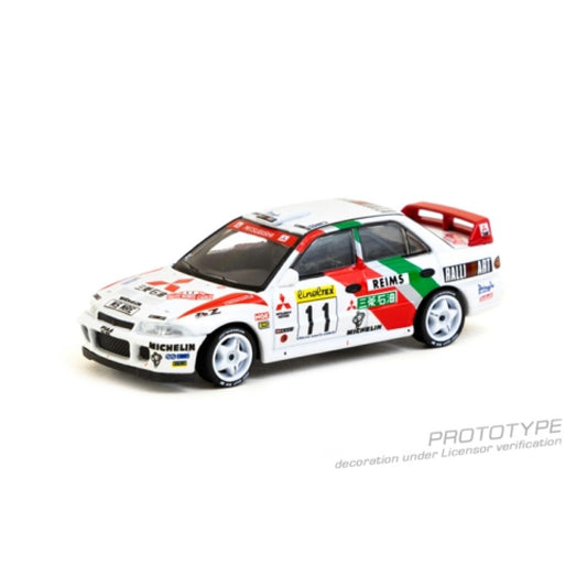 1/64 MITSUBISHI LANCER EVOLUTION II RALLYE MONTE CARLO 1995 T.MAKINEN/S.HARJANNE - Tarmac - TCT64G04995MCR1