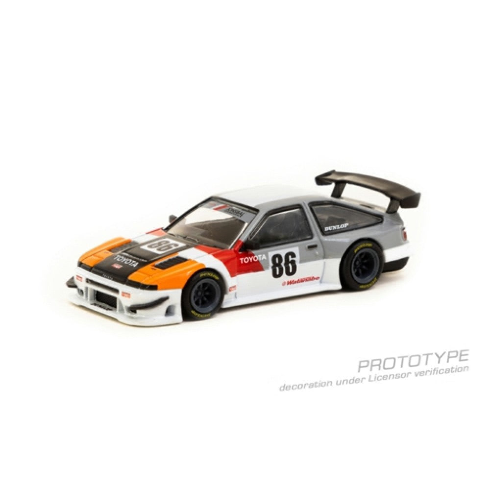 1/64 TOYOTA SPRINTER TRUENO AE86 WIDEBODY TRD - Tarmac - TCT64G060TRD