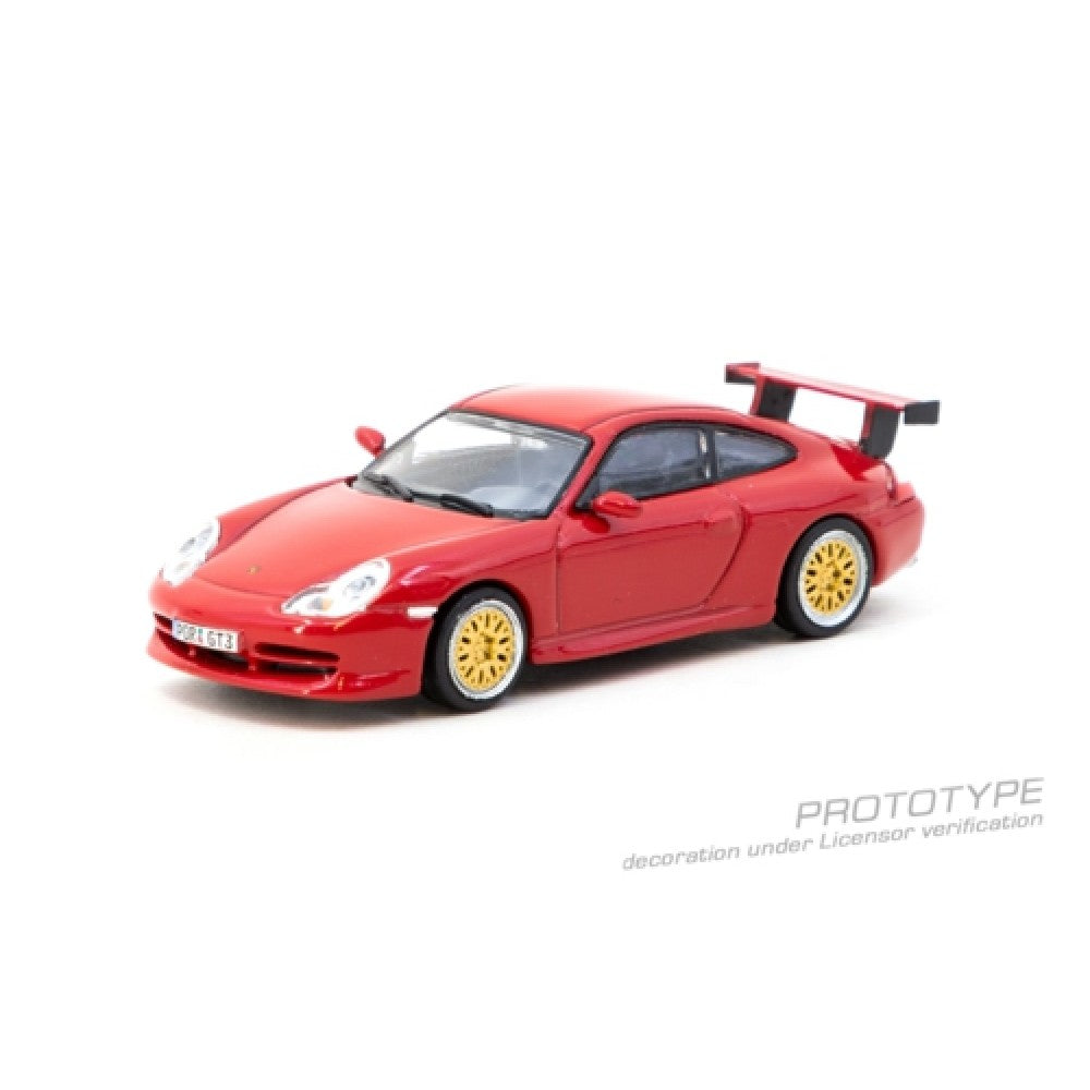 1/64 PORSCHE 911 GT3 (TYPE 996) RED  - Tarmac Models - TC-T64G-069-RE