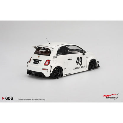 1/18 - LB-WORKS X ABAS WORKS ABRATH 595 GARA WHITE - TS0606 - Top Speed