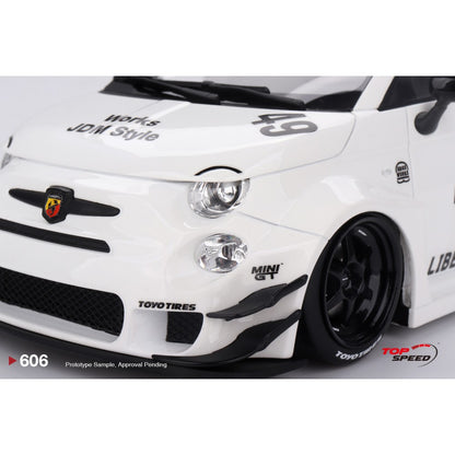 1/18 - LB-WORKS X ABAS WORKS ABRATH 595 GARA WHITE - TS0606 - Top Speed
