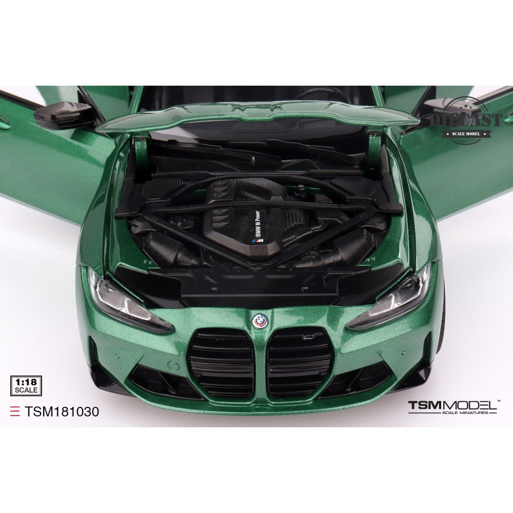 1/18 - BMW M3 TOURING M ISLE OF MAN GREEN METALLIC (DIECAST)- TSM181030 - True Scale Miniatures