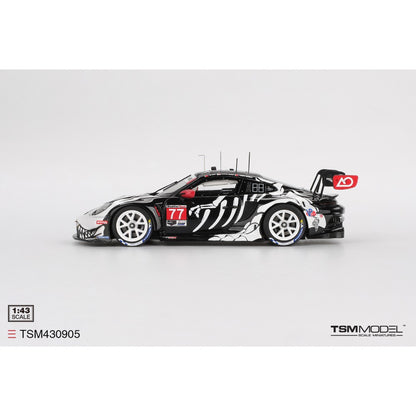 1/43 2025 Porsche 911 (992) GT3 R #77 GTD PRO AO Racing Petit Le Mans - True Scale Miniatures - TSM430905