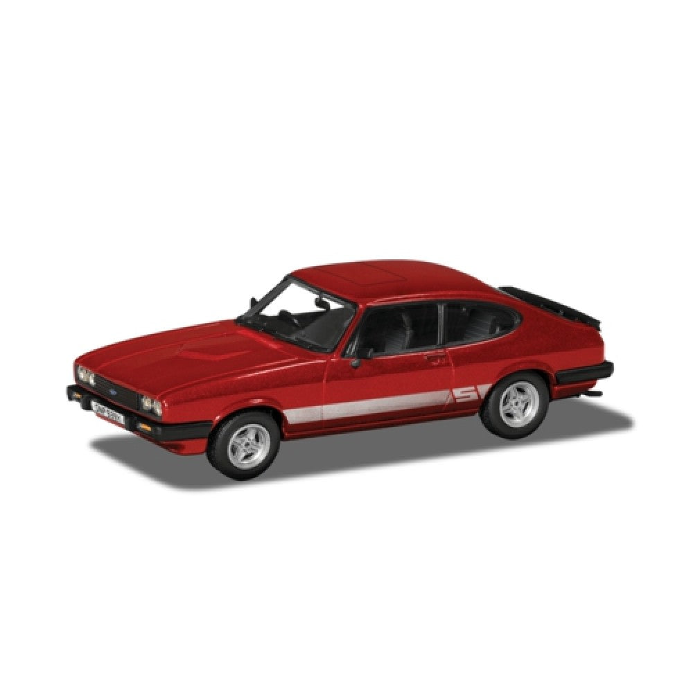 1/43 - FORD CAPRI MK3 2.0S, JUPITER RED - Corgi Vanguards - VA10824