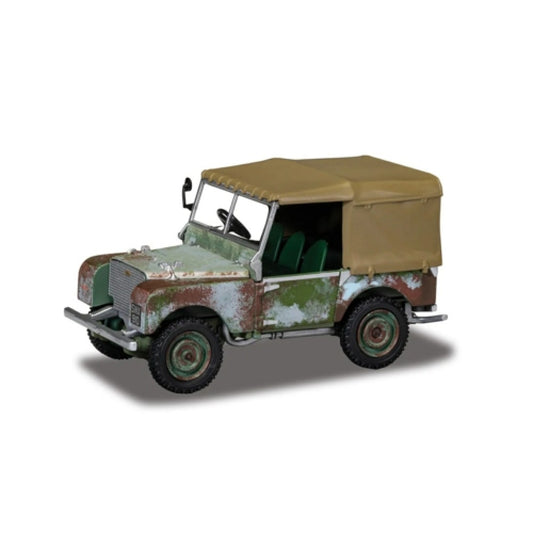 1/43 LAND ROVER SERIES I 80 - LIGHT GREEN (WEATHERED) - Corgi Vanguard - VA11119