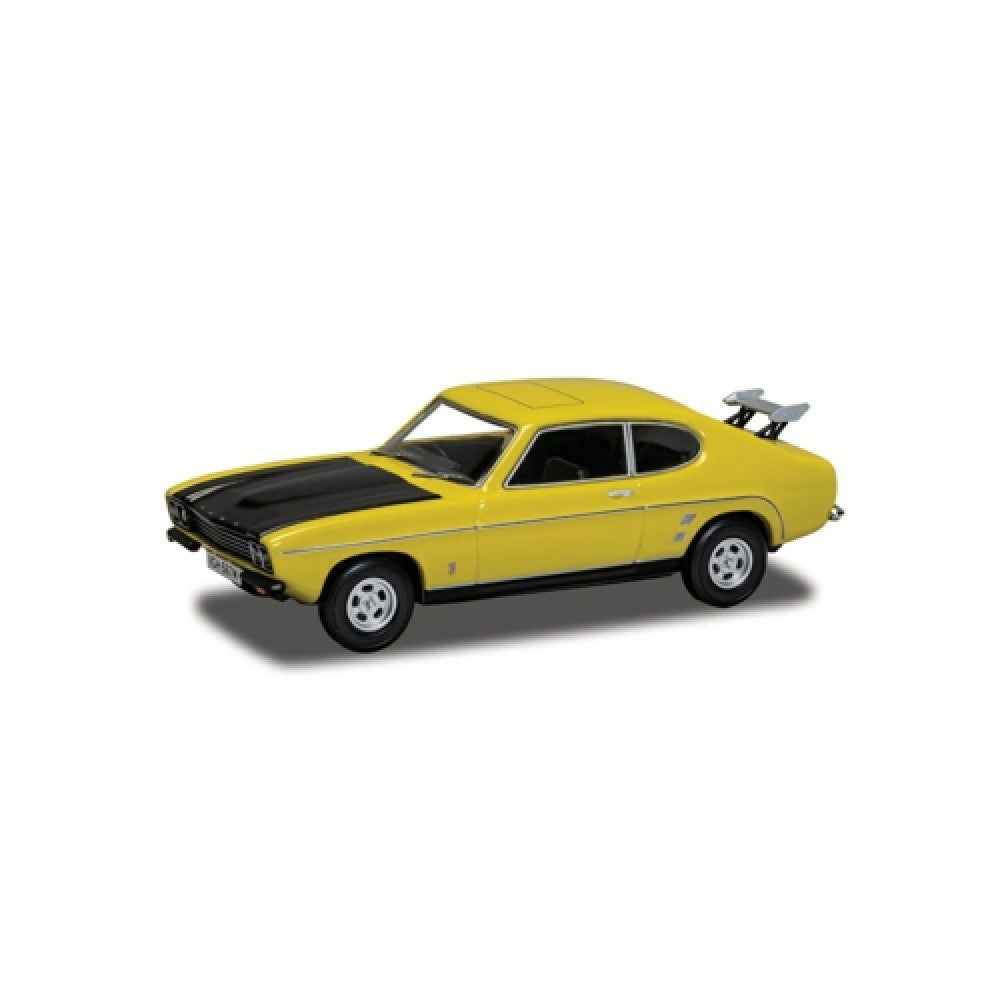 1/43 FORD CAPRI MKI 3.0 GXL - DAYTONA YELLOW (RICHARD HAMMOND'S THE SMALLEST COG) - Corgi Vanguard - VA13319