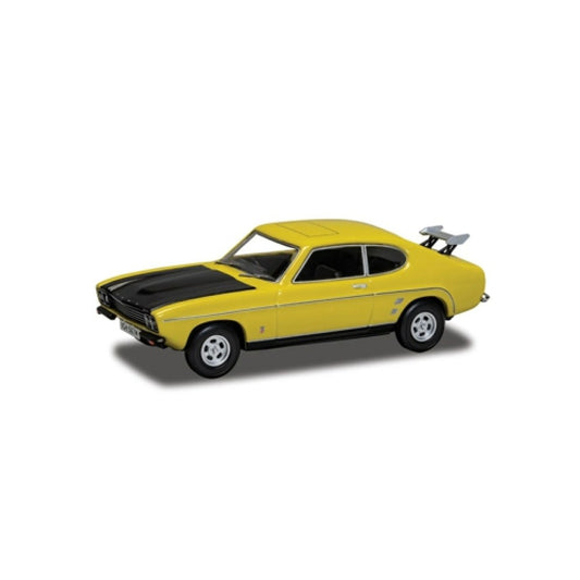 1/43 FORD CAPRI MKI 3.0 GXL - DAYTONA YELLOW (RICHARD HAMMOND'S THE SMALLEST COG) - Corgi Vanguard - VA13319