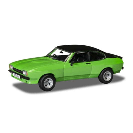 1/43 -   FORD CAPRI MK2 3.0S X-PACK, SIGNAL GREEN - Corgi Vanguards - VA15405