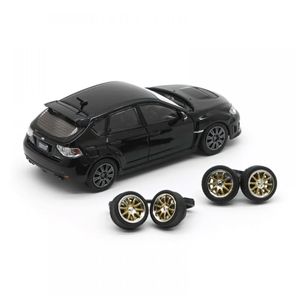 1/64 2009 Subaru Impreza WRX rhd, black - BM64B0112rhd