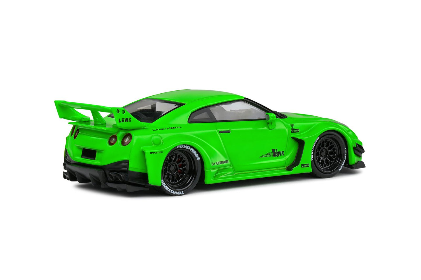 NISSAN GT-R (R35) LB WORK SILHOUETTE – ACID GREEN – 2020 - 4311207