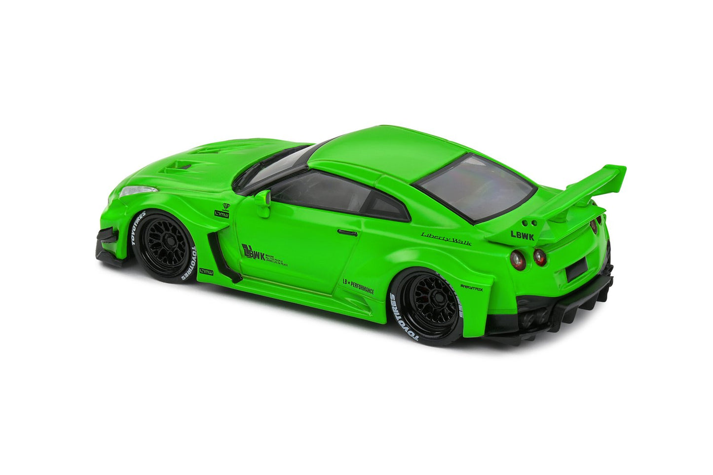 NISSAN GT-R (R35) LB WORK SILHOUETTE – ACID GREEN – 2020 - 4311207