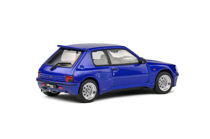 1/43 SOLIDO PEUGEOT 205 DIMMA – BLUE METALLIC – 1989  S4310803