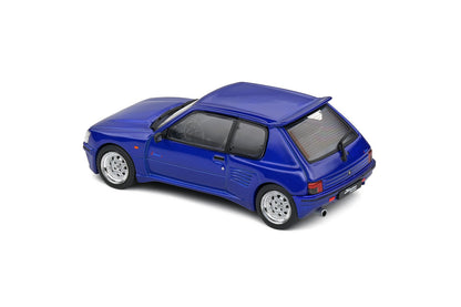 1/43 SOLIDO PEUGEOT 205 DIMMA – BLUE METALLIC – 1989  S4310803