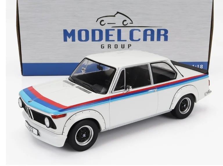 MCG 18408 - BMW 2002 Turbo White 1973.