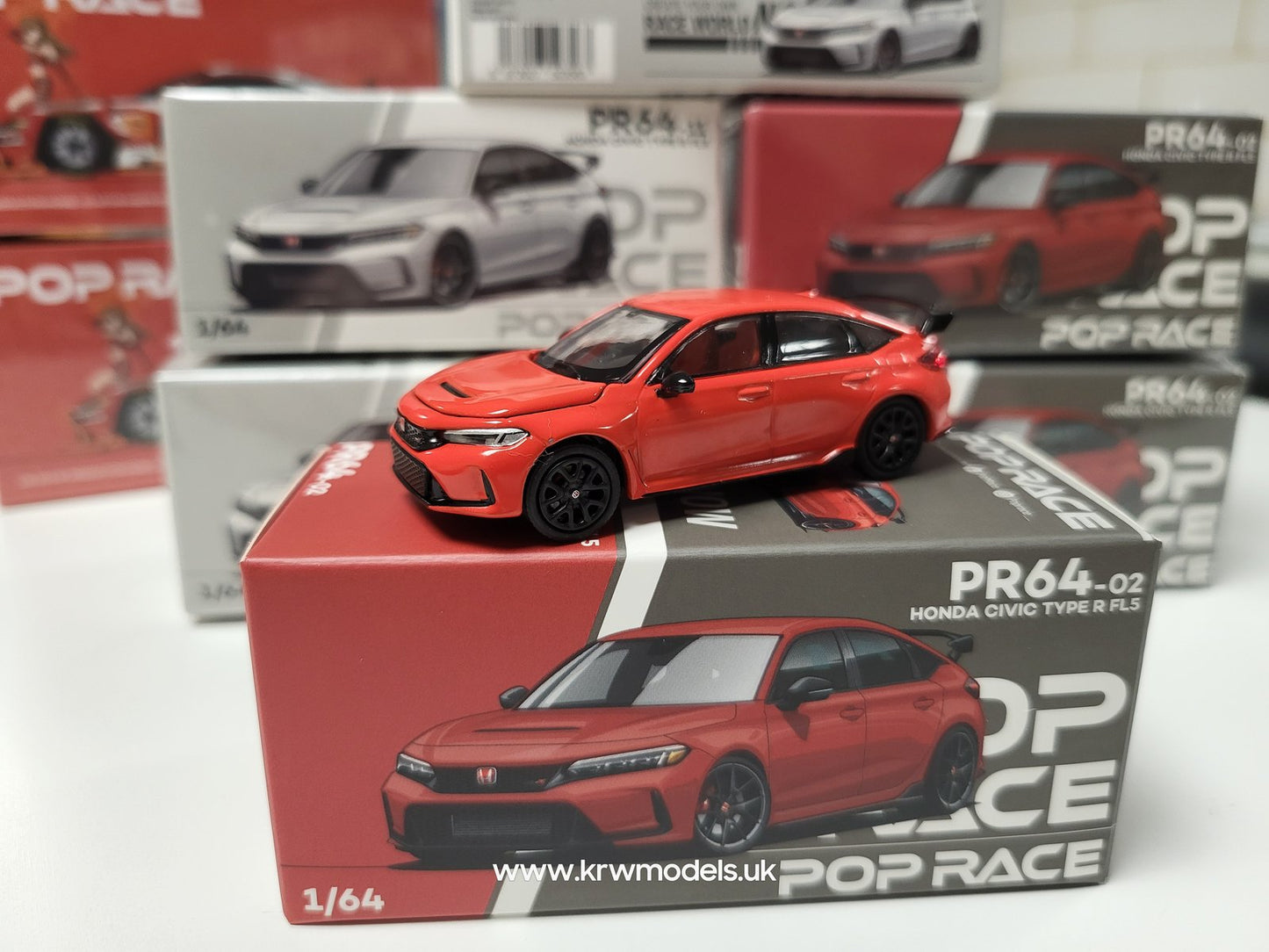 1/64 HONDA CIVIC TYPE-R FL5 RED - PR640002