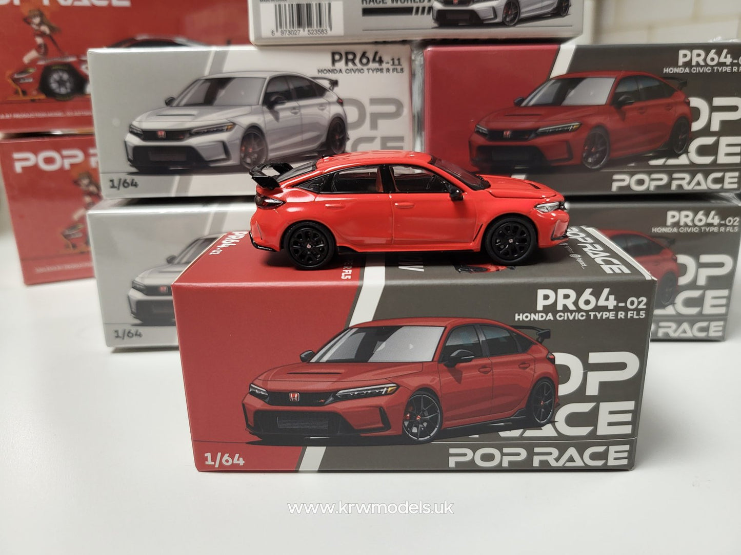 1/64 HONDA CIVIC TYPE-R FL5 RED - PR640002