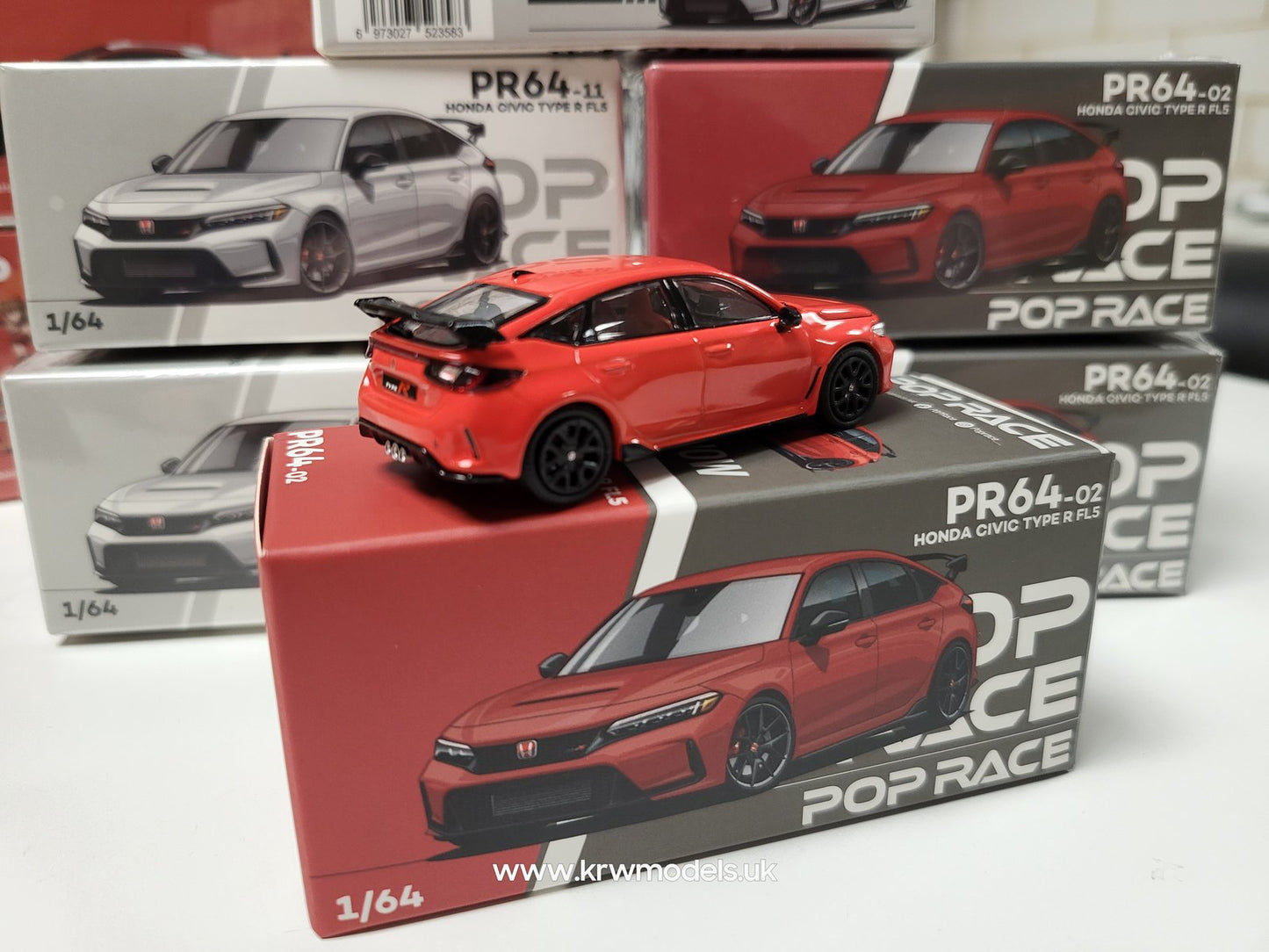 1/64 HONDA CIVIC TYPE-R FL5 RED - PR640002