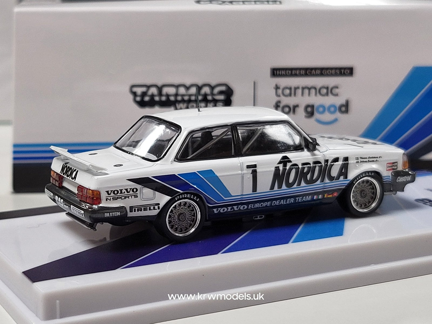 1/64 1986 Volvo 240 Turbo #1 Johnny Cecotto/Thomas Lindström - TC-T64-050-86ETC01