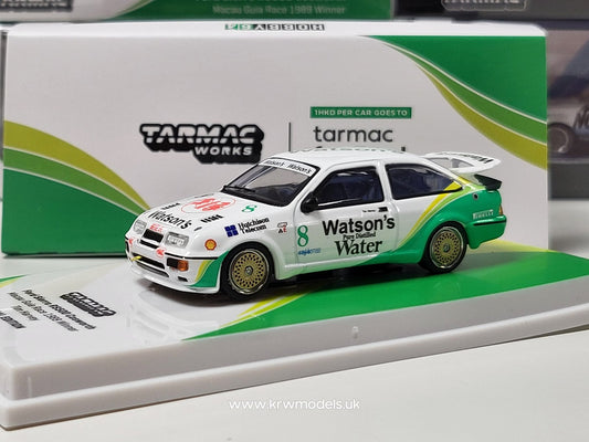 1:64 1989 Ford Sierra RS500 Cosworth Macau Guia Race #8 Tim Harvey, white/green -TC-T64-058-89MGP08