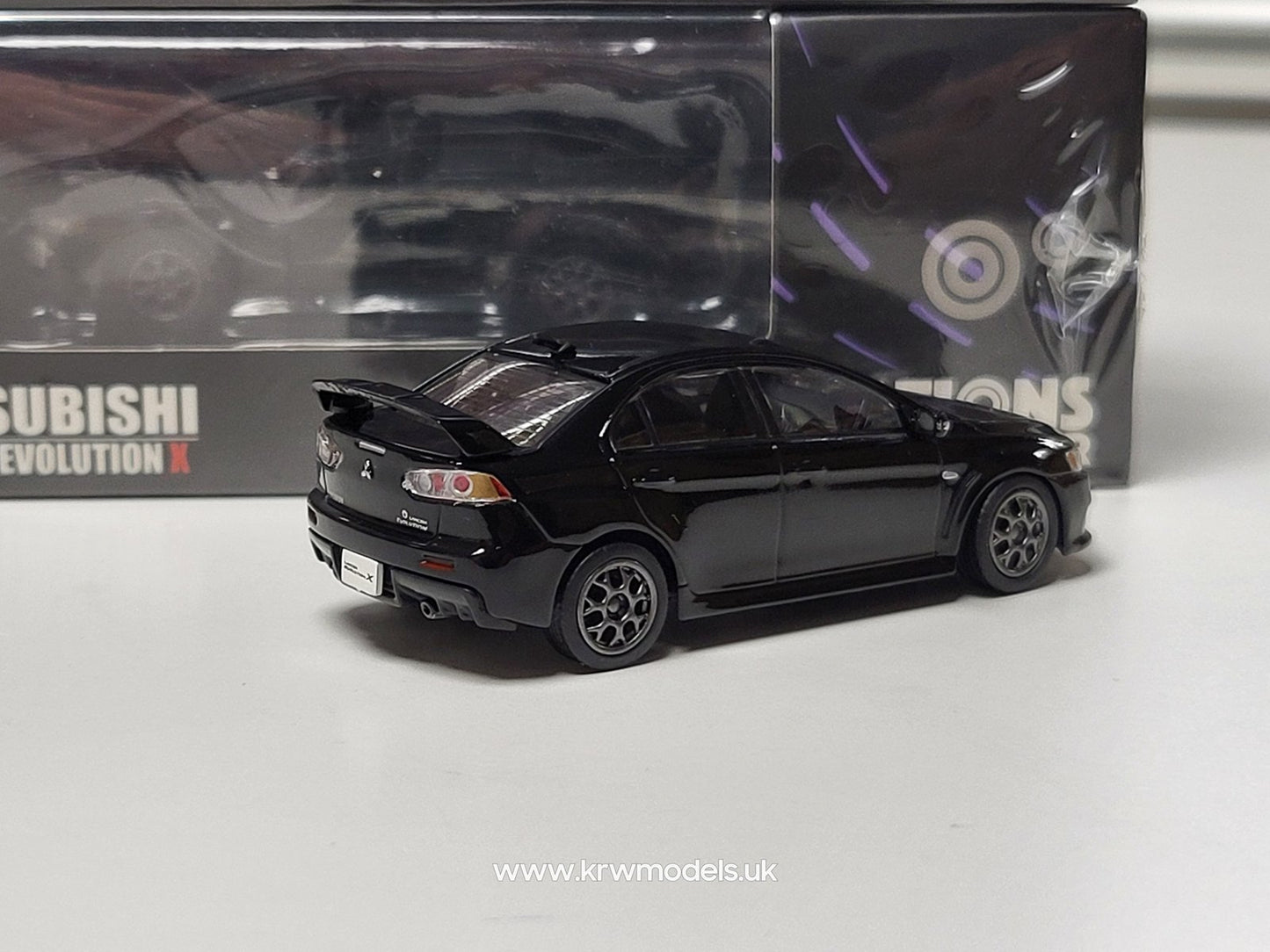 Mitsubishi Lancer Evo X RHD, Black. 2007. BM64B0118rhd