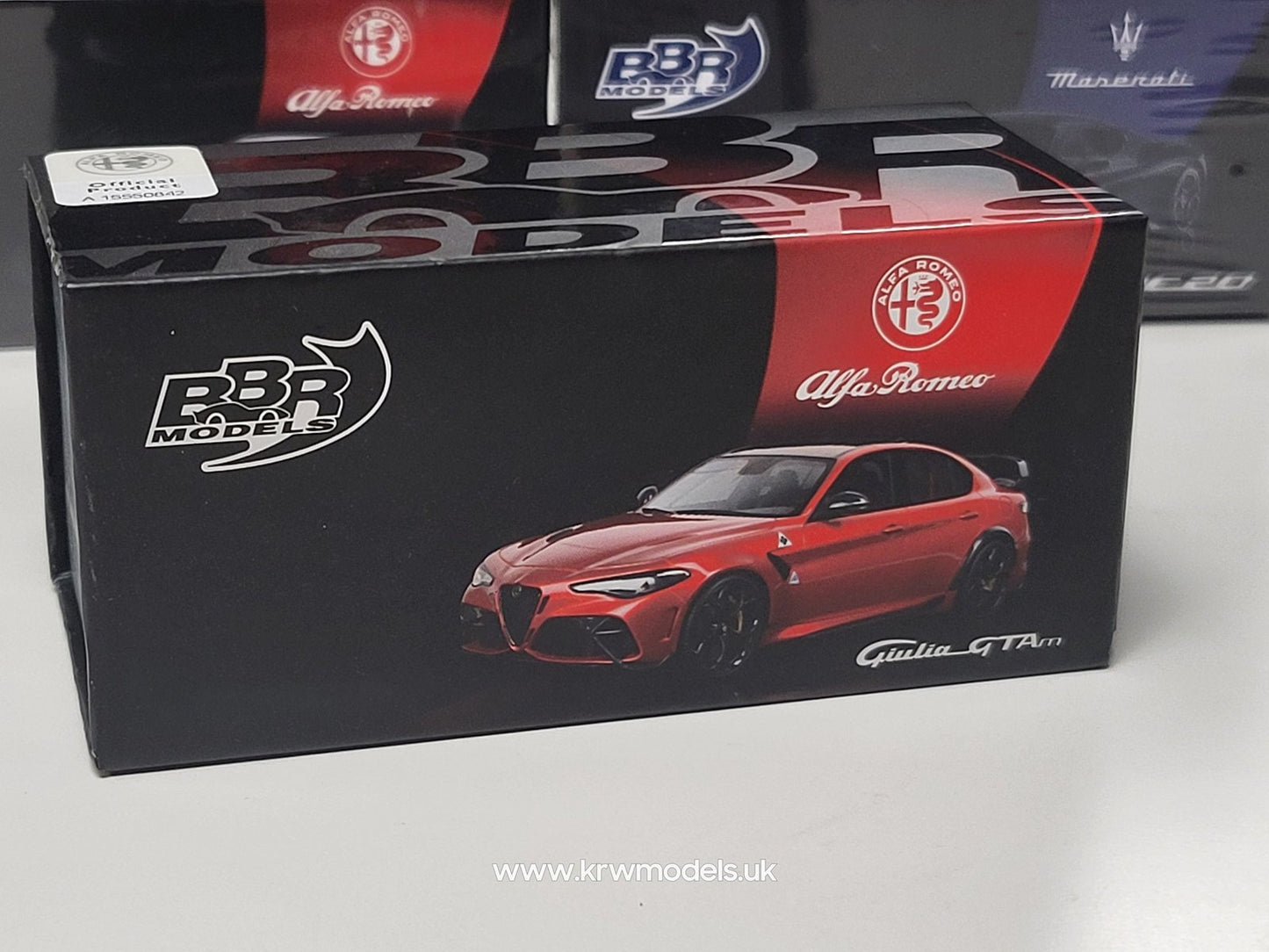 1/64 Alfa Romeo Giulia GTAm, Rosso GTA - BBRDIE6406