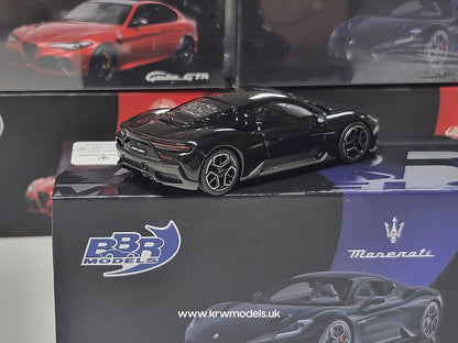 1/64 Maserati MC20, Nero Enigma - BBRDIE6402