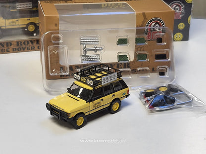 1/64 1992 Range Rover Classic lse *camel trophy version* with accessory, camel yellow - BM64B0263rhd