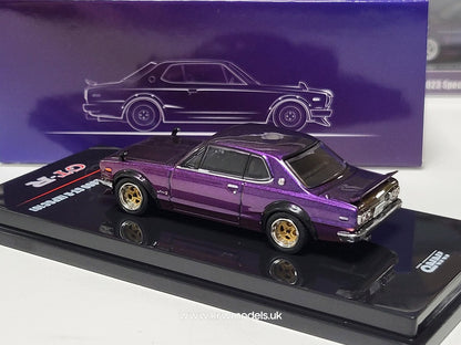 1/64 Nissan Skyline 2000 GT-R (KPGC10), midnight purple II - in64KPGC10MPII