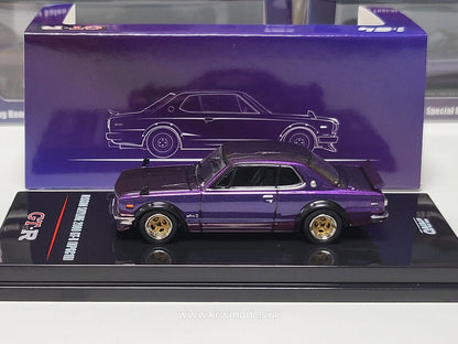 1/64 Nissan Skyline 2000 GT-R (KPGC10), midnight purple II - in64KPGC10MPII