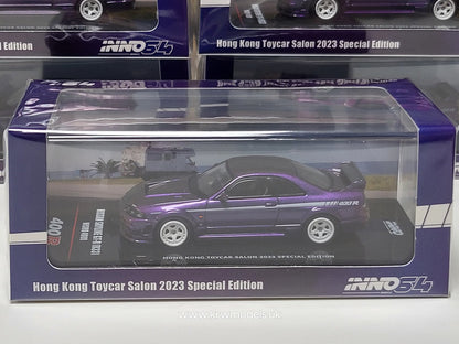 1/64 Nissan Skyline GT-R (R33) Nismo 400R, midnight purple II - in64-400RHKTS23