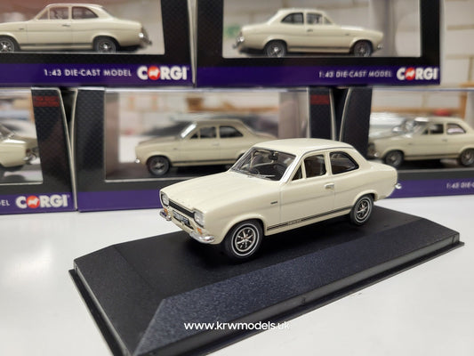 1/43 - Ford Escort MkI Twin Cam Ermine White (Ford Press Car) - VA09532