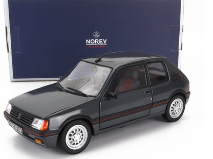 1/18 PEUGEOT - 205 1.6 GTI 1988 - GRAPHITE GREY - 184845