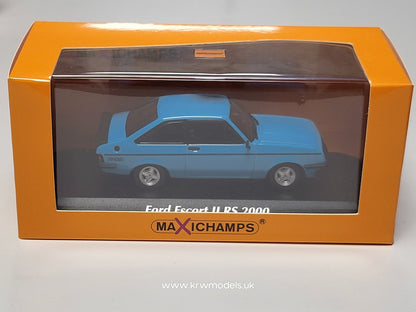 1/43 Maxichamp Ford Escort MK II RS2000 blue - 940 084300