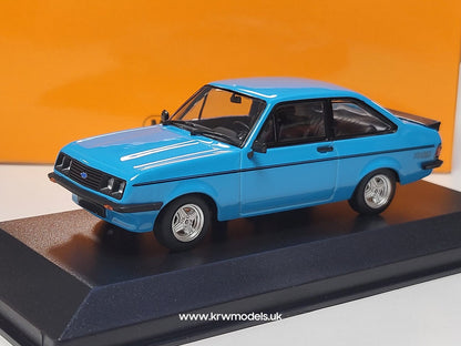 1/43 Maxichamp Ford Escort MK II RS2000 blue - 940 084300